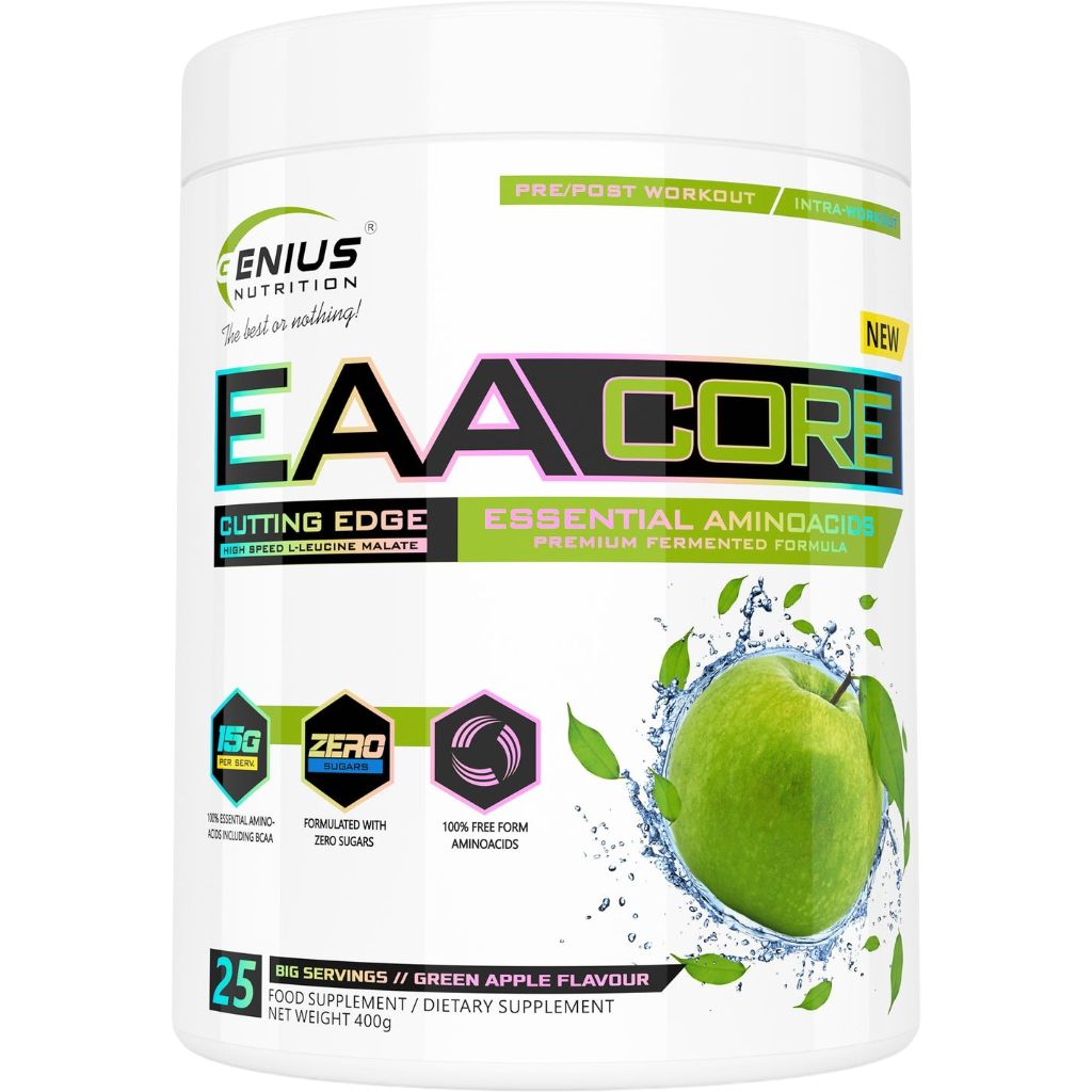 Амінокислотний комплекс Genius Nutrition EAACore Зелене яблуко 400 г - фото 1