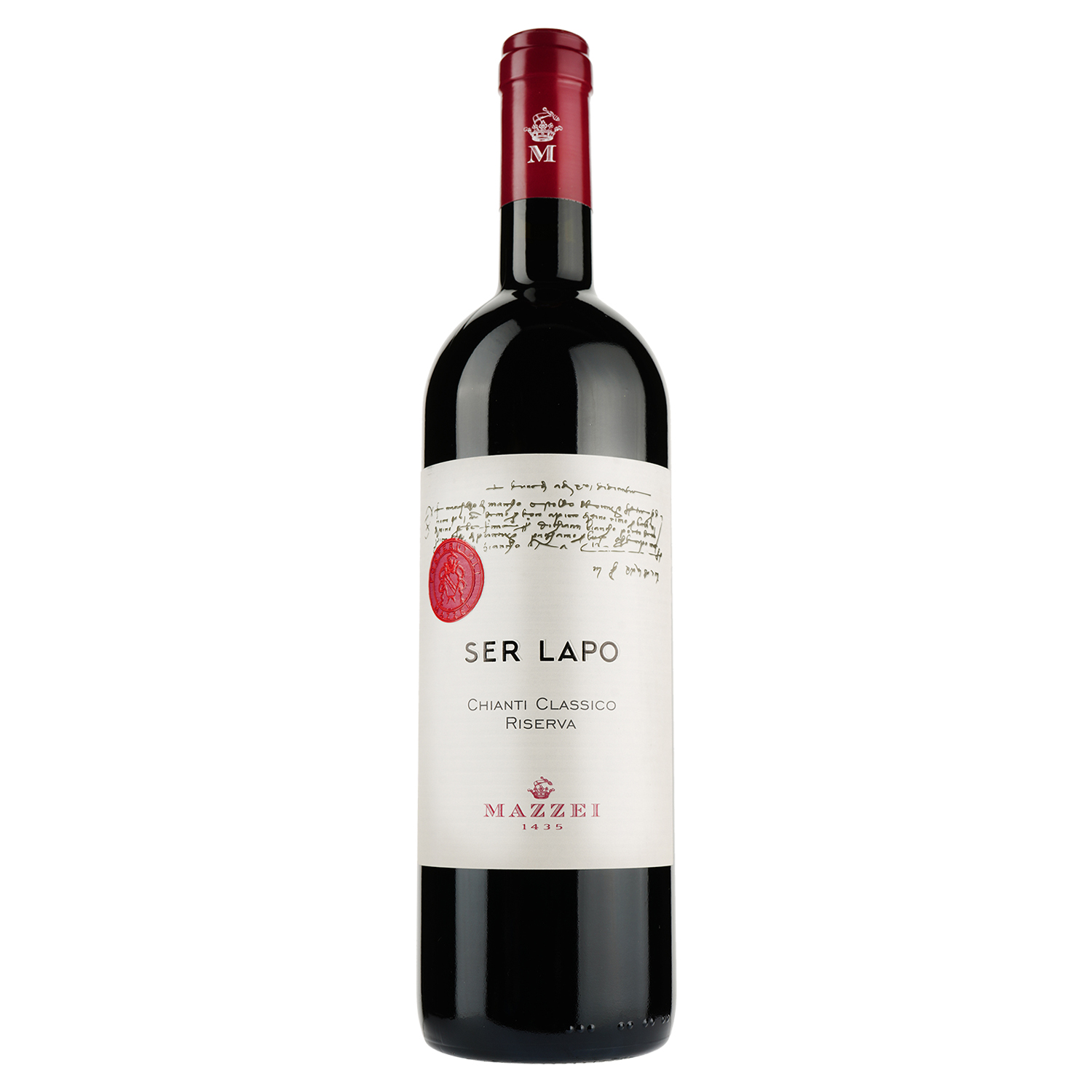 Вино Marchesi Mazzei S.p.A. Ser Lapo – Chianti Classico Riserva DOCG, червоне, сухе, 0,75 л - фото 1