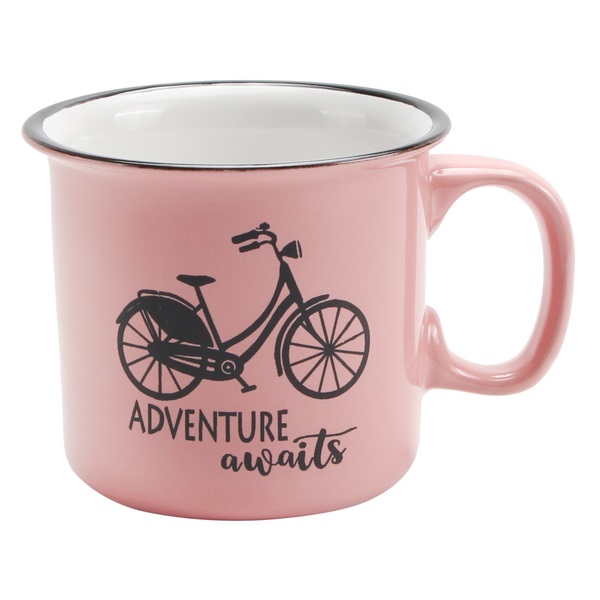 Чашка Limited Edition Bike, 430 мл, рожевий (288500028) - фото 1