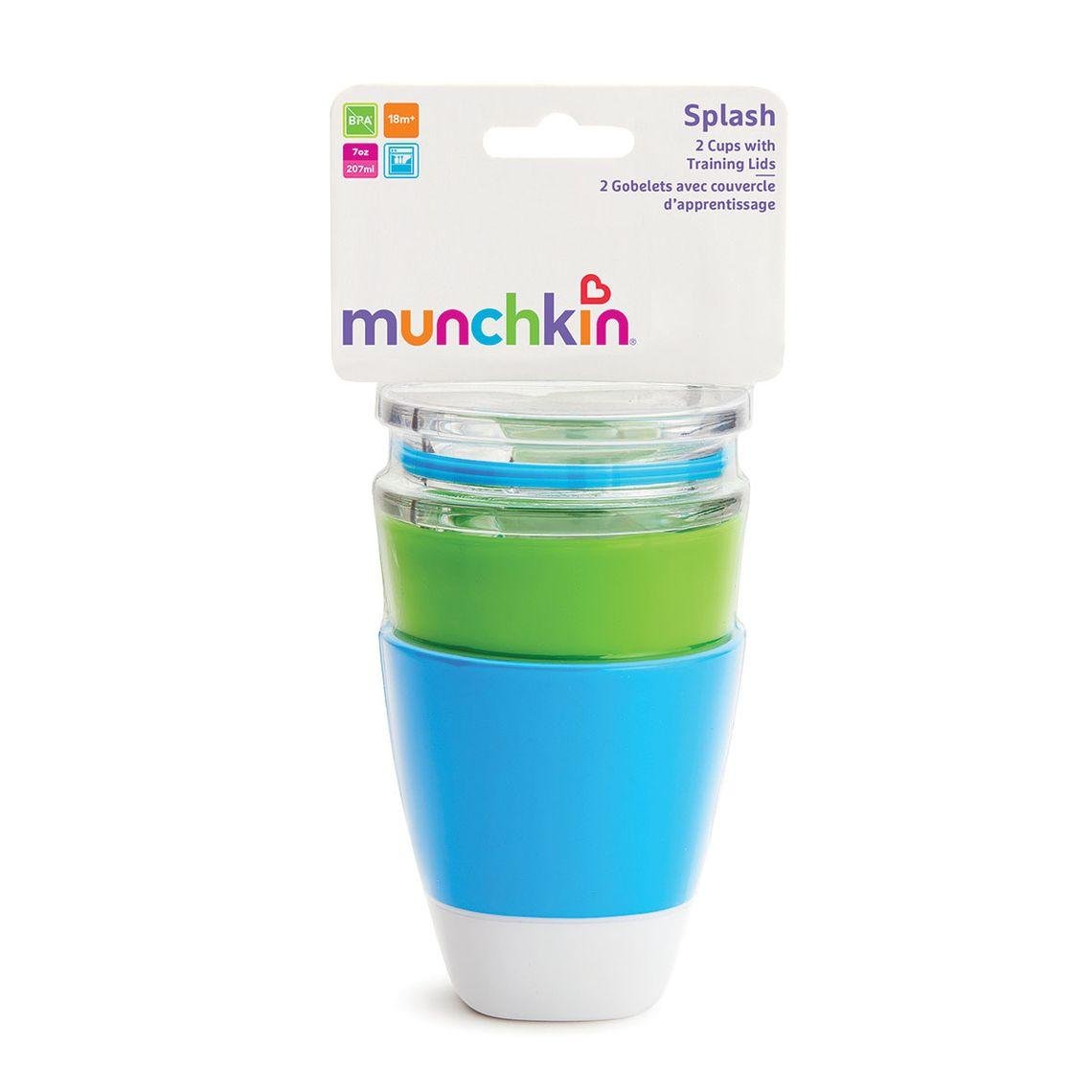 Набір стаканчиків Munchkin Splash, блакитний з зеленим, 2 шт. (11425.02) - фото 2