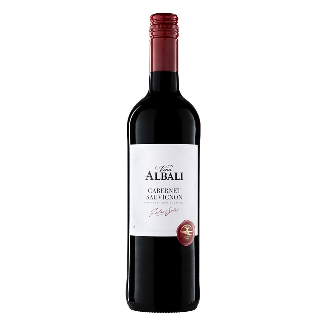 Вино Felix Solis Vina Albali Cabernet Sauvignon, красное, сухое, 13 %, 0,75 л (8000019087441) - фото 1
