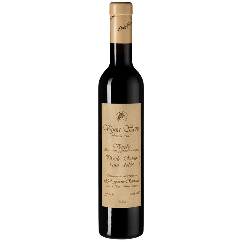 Вино Dal Forno Romano Vigna Sere Veneto Passito Rosso 2004 IGT, красное, сладкое, 0,375 л - фото 1