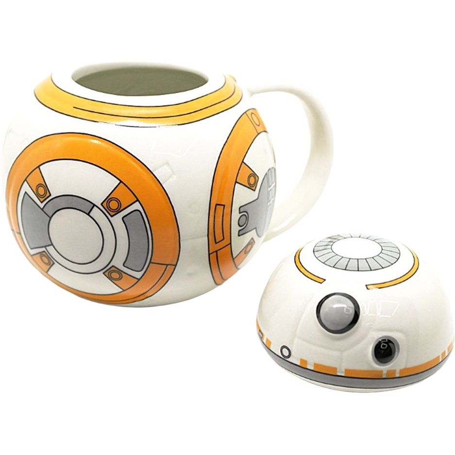Кружка 3D керамическая Star Wars BB-8 Звездные войны BB-8 mug SW 30.13 - фото 1