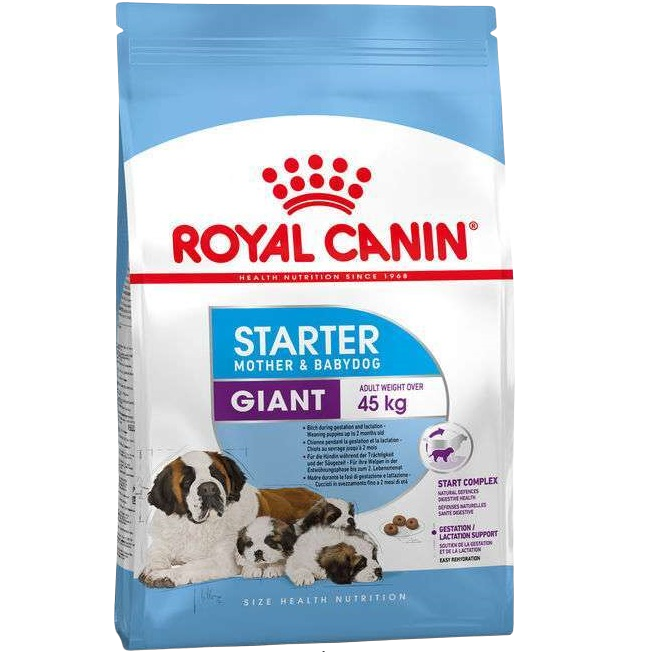 Сухой корм для щенков и кормящих самок гигантских пород Royal Canin Giant Starter, 15 кг (2996150) - фото 1