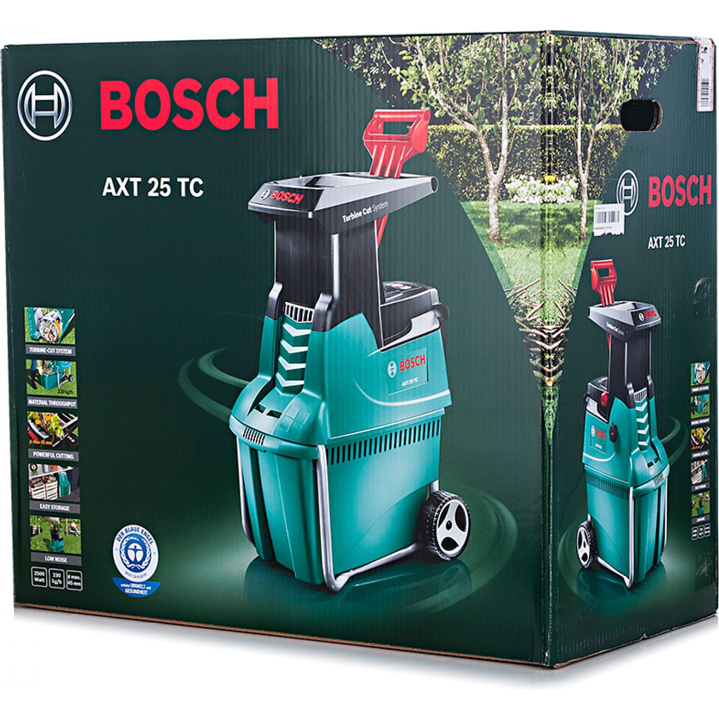 Подрібнювач садовий Bosch AXT 25 TC (0.600.803.30C) - фото 6