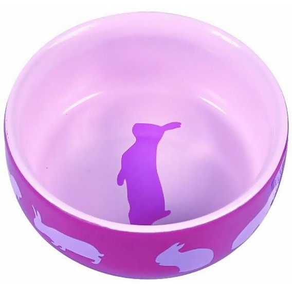 Миска для кролика Trixie керамічна, 0,25 л / 11 см, в асортименті (60733) - фото 2