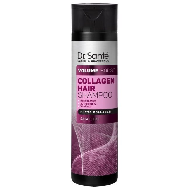 Шампунь для волосся Dr. Sante Collagen Hair Volume boost Для надання об'єму, 250 мл - фото 1