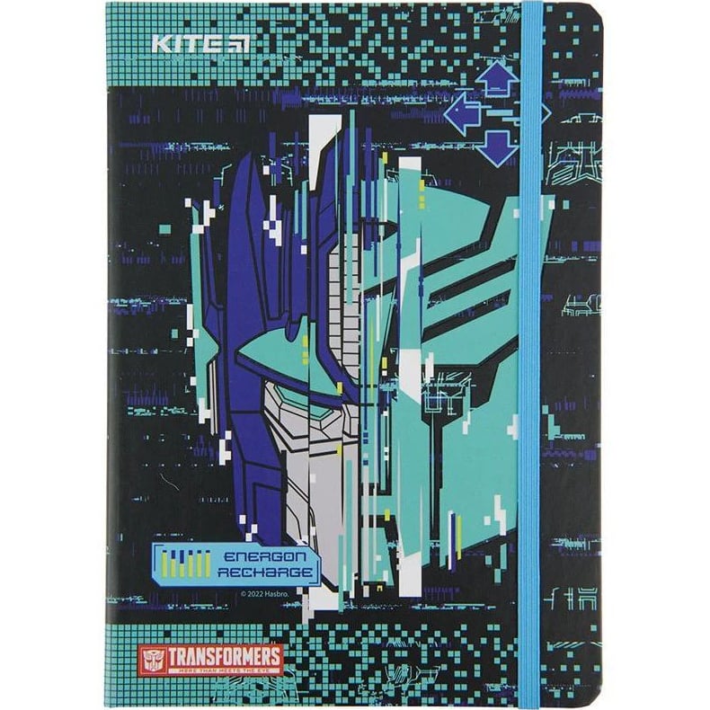 Блокнот Kite Transformers А5 в клеточку 80 листов (TF22-466) - фото 1