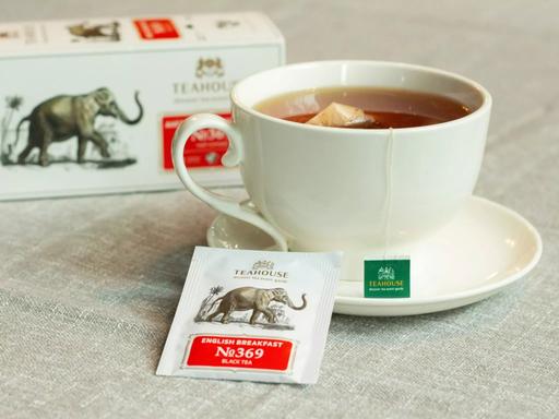 Чай черный Teahouse Английский завтрак №369 Слон 44 г (22 шт. х 2 г) - фото 2