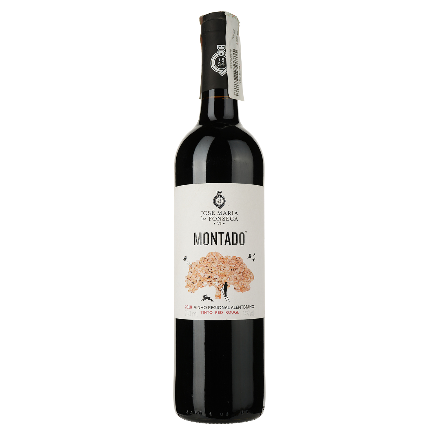 Вино Jose Maria da Fonseca Montado Tinto, червоне, сухе, 14%, 0,75 л (35243) - фото 1