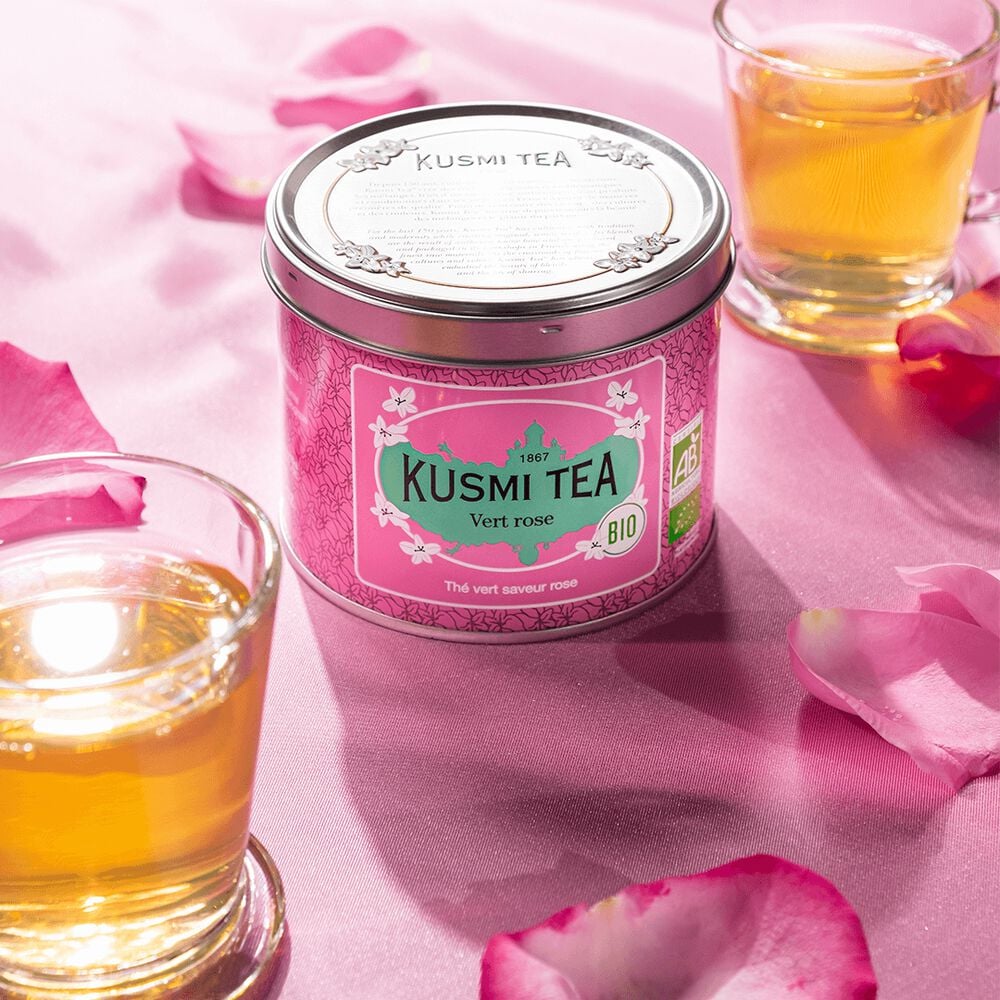 Чай зелений Kusmi Tea Green Rose органічний 100 г - фото 5