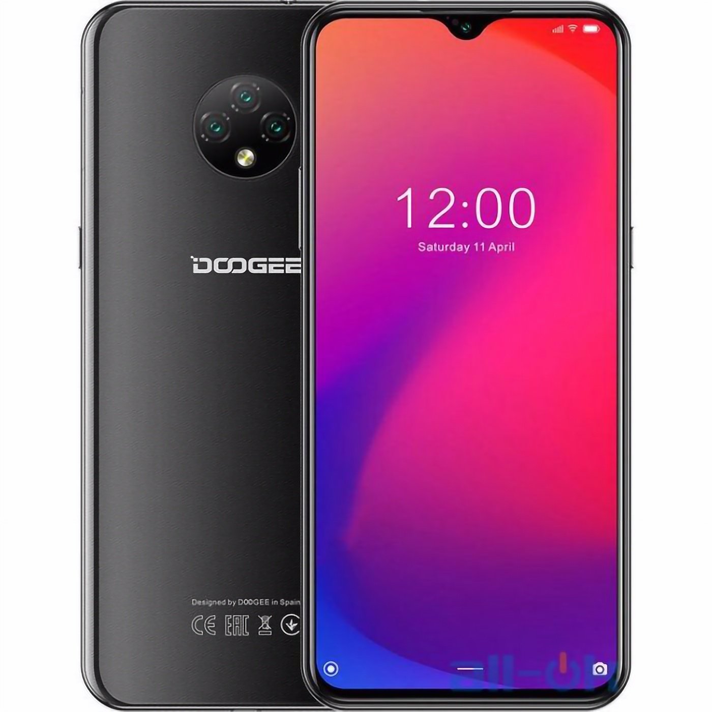 Смартфон Doogee X95 Pro 4/32 Gb Global Black - фото 1
