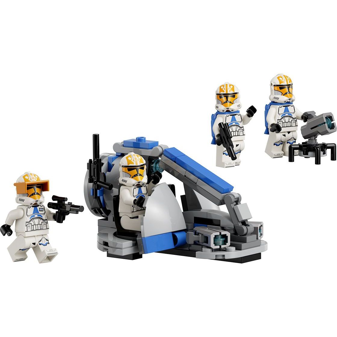 Конструктор LEGO Star Wars Бойовий набір солдатів-клонів 332 полку Асокі, 108 деталей (75359) - фото 3