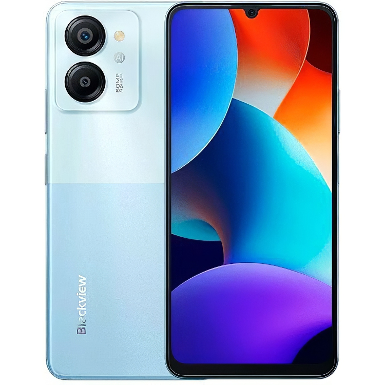 Смартфон Blackview Color 8 8/256GB Blue - фото 1