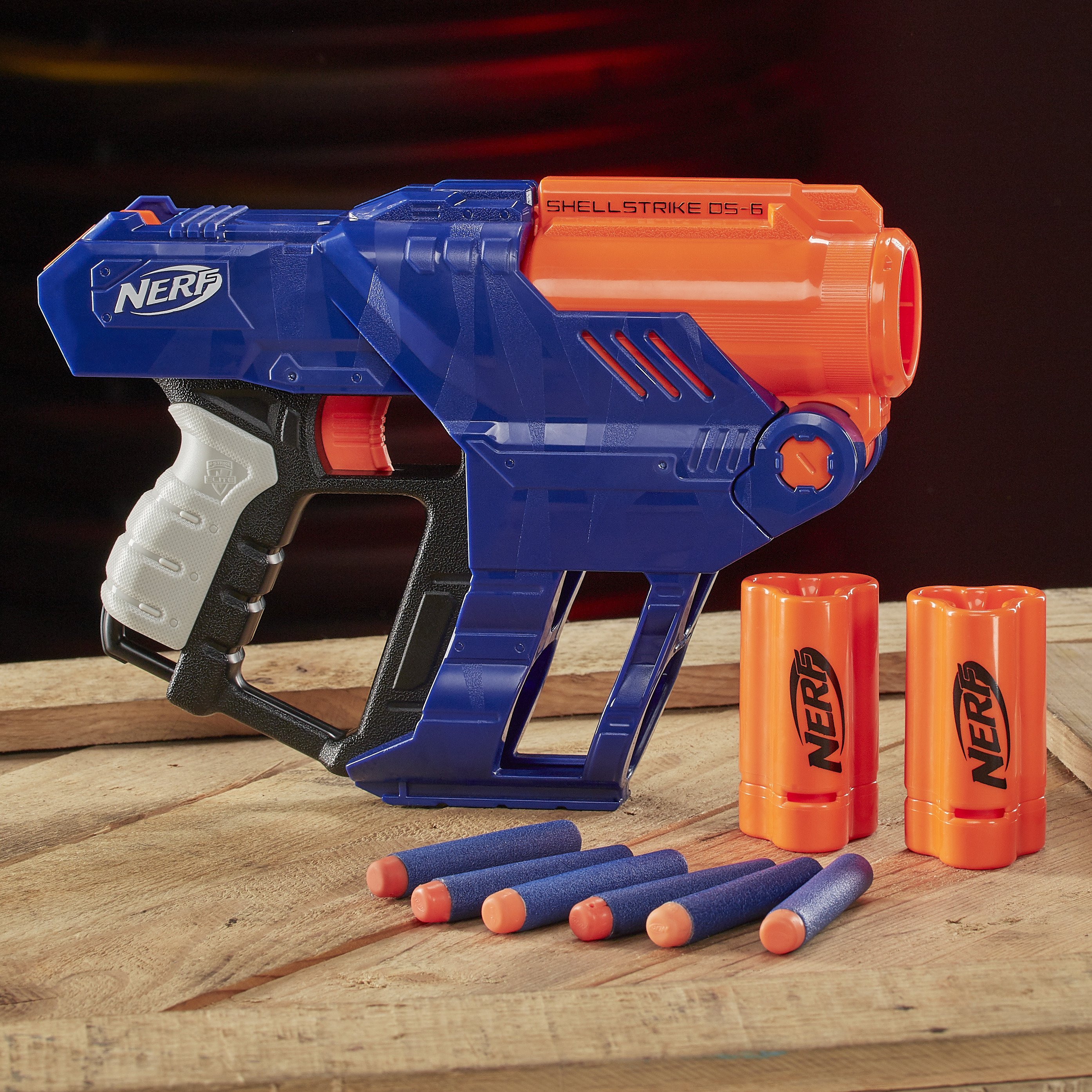 Бластер Hasbro Nerf Elite Shellstrike (E6170) - фото 3