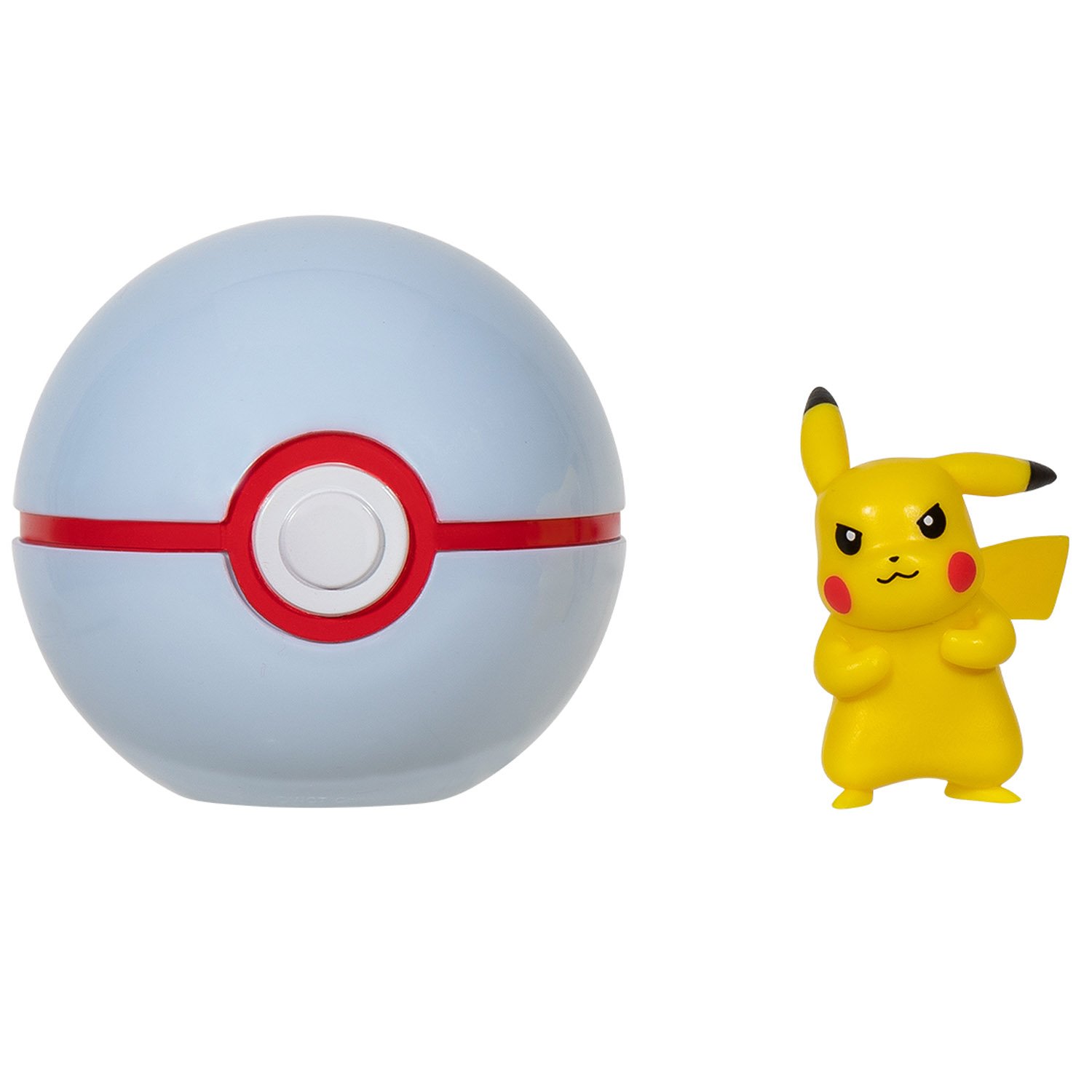 Игровой набор Pokemon W13 Clip N Go Pikachu + Premier Ball (PKW2664) - фото 1