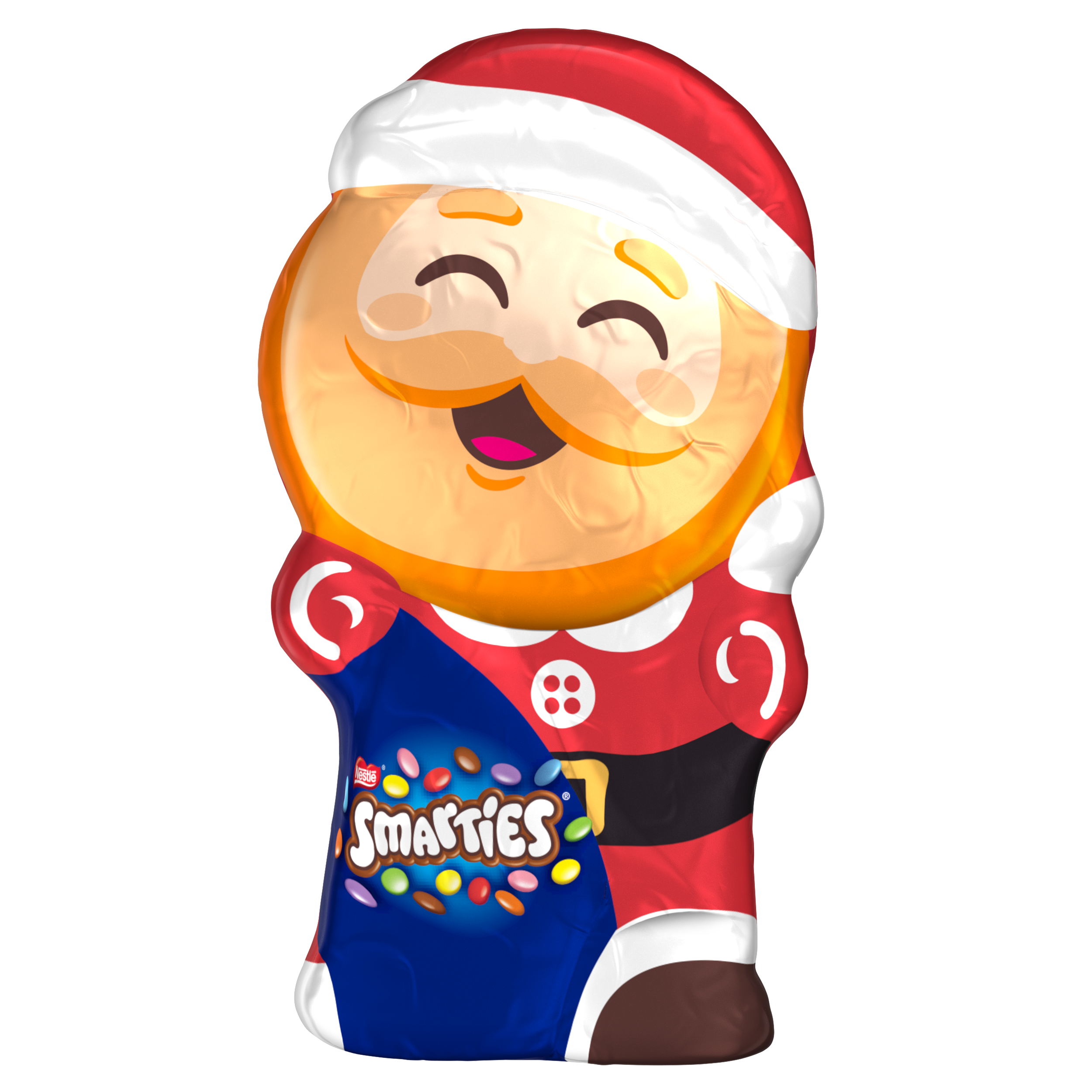 Шоколадна фігурка Smarties Санта, з кольоровим дражем всередині, в асортименті 85 г - фото 4