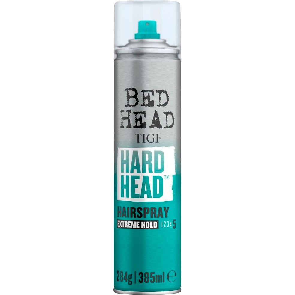 Лак для волос Tigi Bed Head Hard Head Hairspray Extreme Hold Level 5 сильной фиксации 385 мл - фото 1