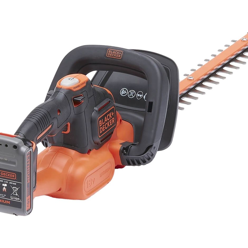 Кусторез Black+Decker аккумуляторный (GTC18452PC-QW) - фото 6