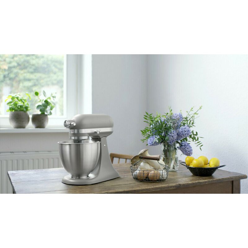 Планетарний міксер KitchenAid Artisan Mini 3.3 л матовий сірий (5KSM3311XEFG) - фото 9