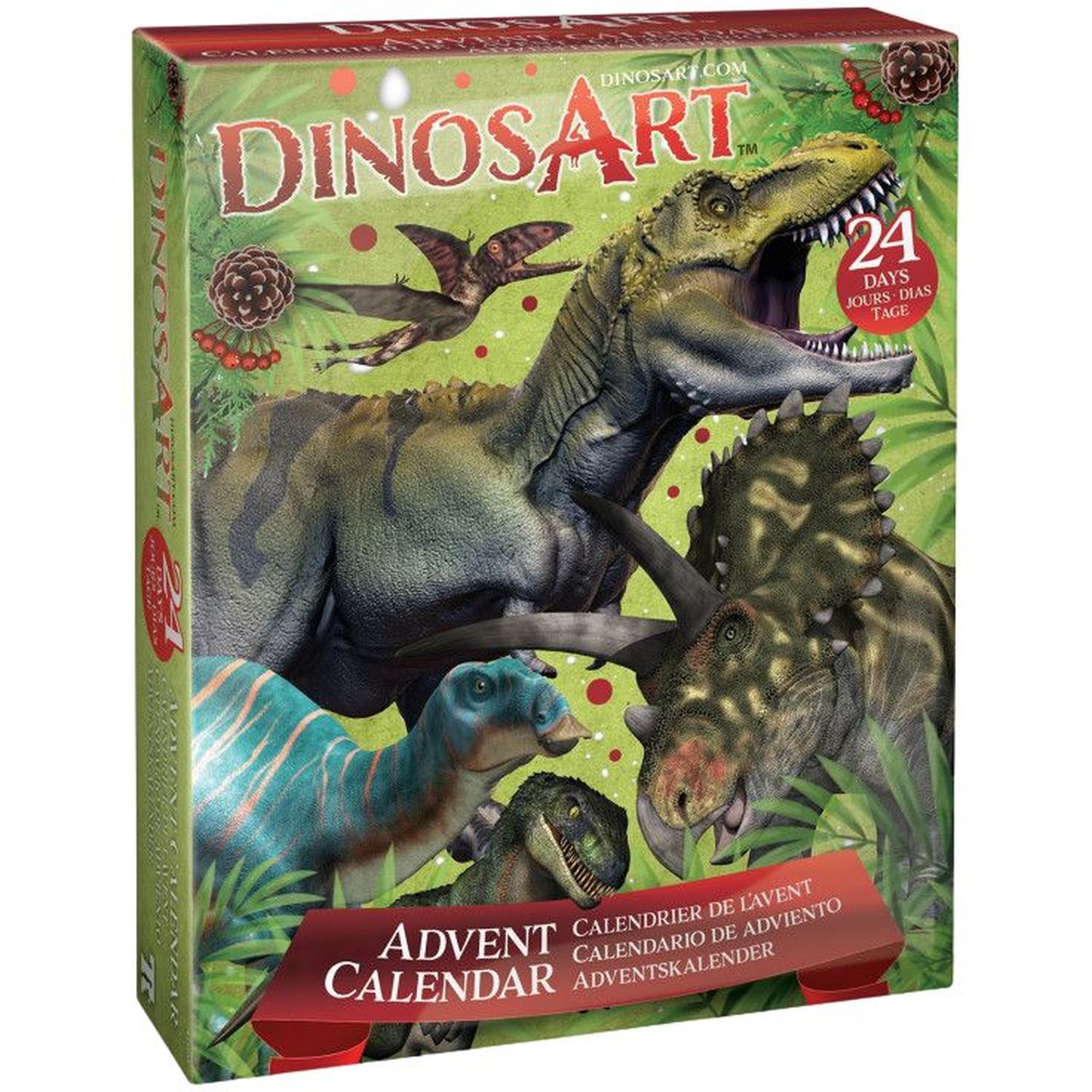 Игровой набор Адвент-календарь Dinosart Динозавры (15054) - фото 1