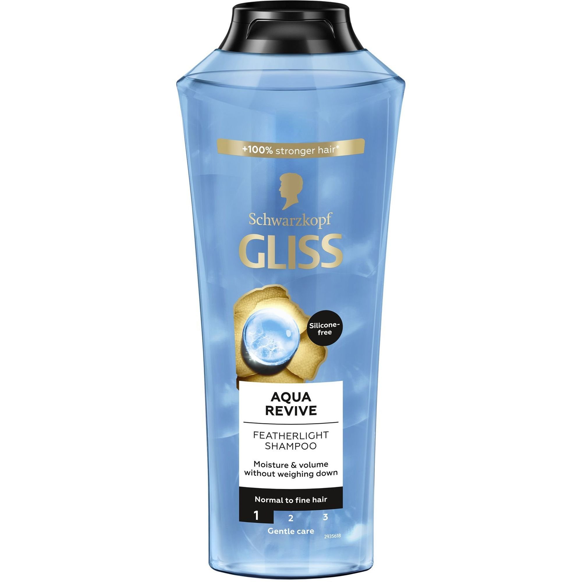 Шампунь Gliss Aqua Revive для сухого та нормального волосся 400 мл - фото 1