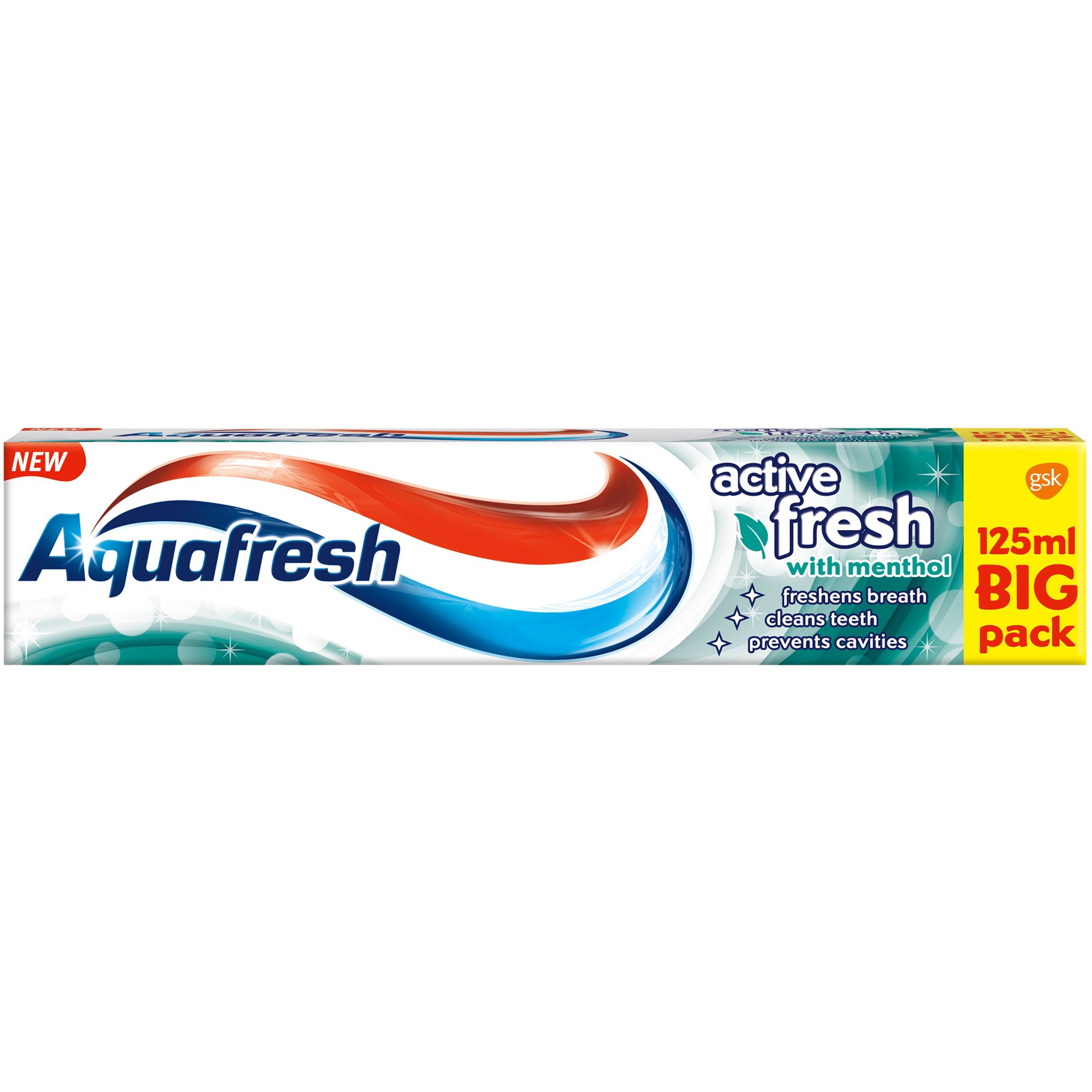 Фото - Зубная паста / ополаскиватель Aquafresh Зубна паста  Заряд свіжості 125 мл 