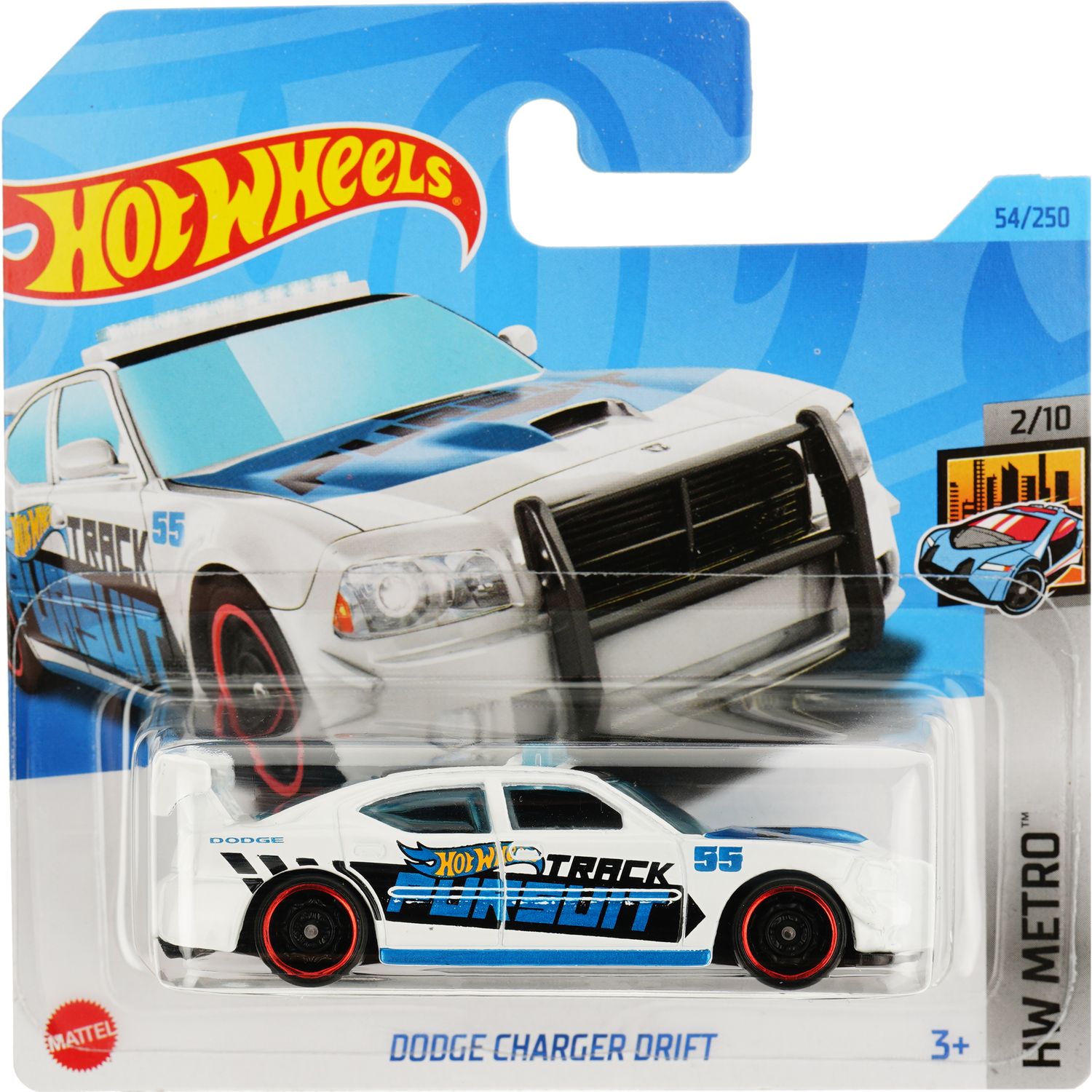 Базова машинка Hot Wheels HW Metro Dodge Charger Drift біла (5785) - фото 1