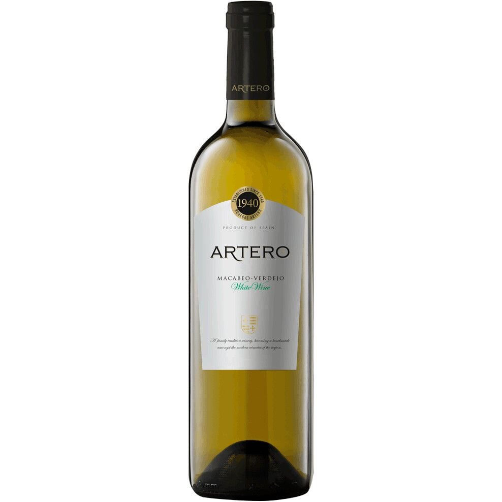 Вино Artero La Mancha Artero D.O. Macabeo-Verdejo біле сухе 0.75 л - фото 1
