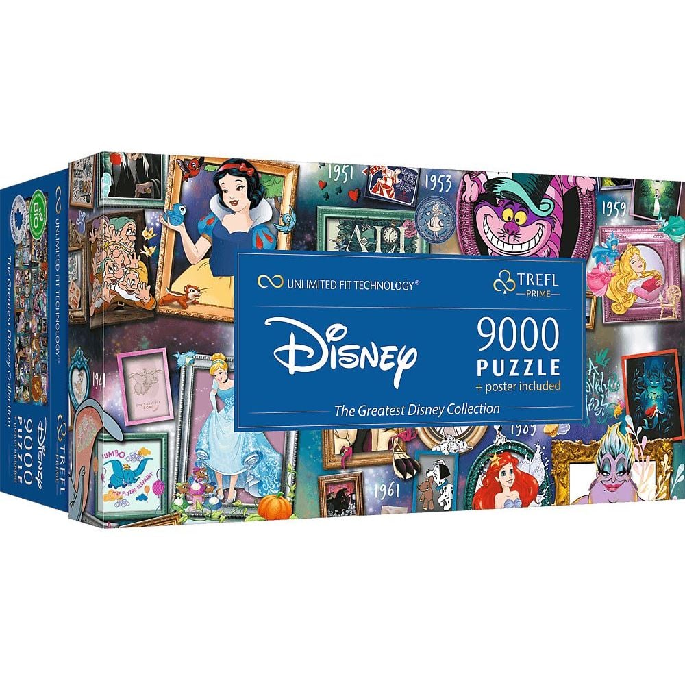 Пазлы Trefl Безграничная коллекция: Самая большая коллекция Disney 9000 элементов - фото 1