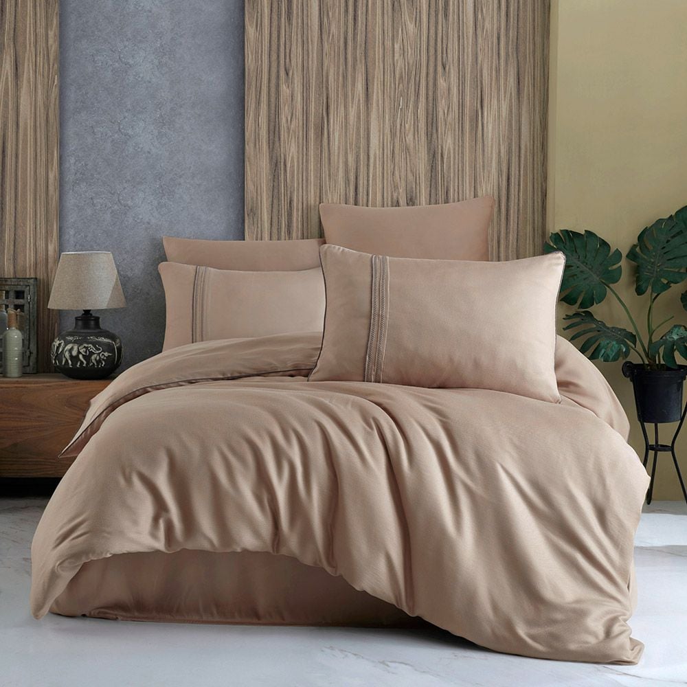 Комплект постельного белья Hobby Silk-Modal евро капучино (606556_2,0) - фото 2