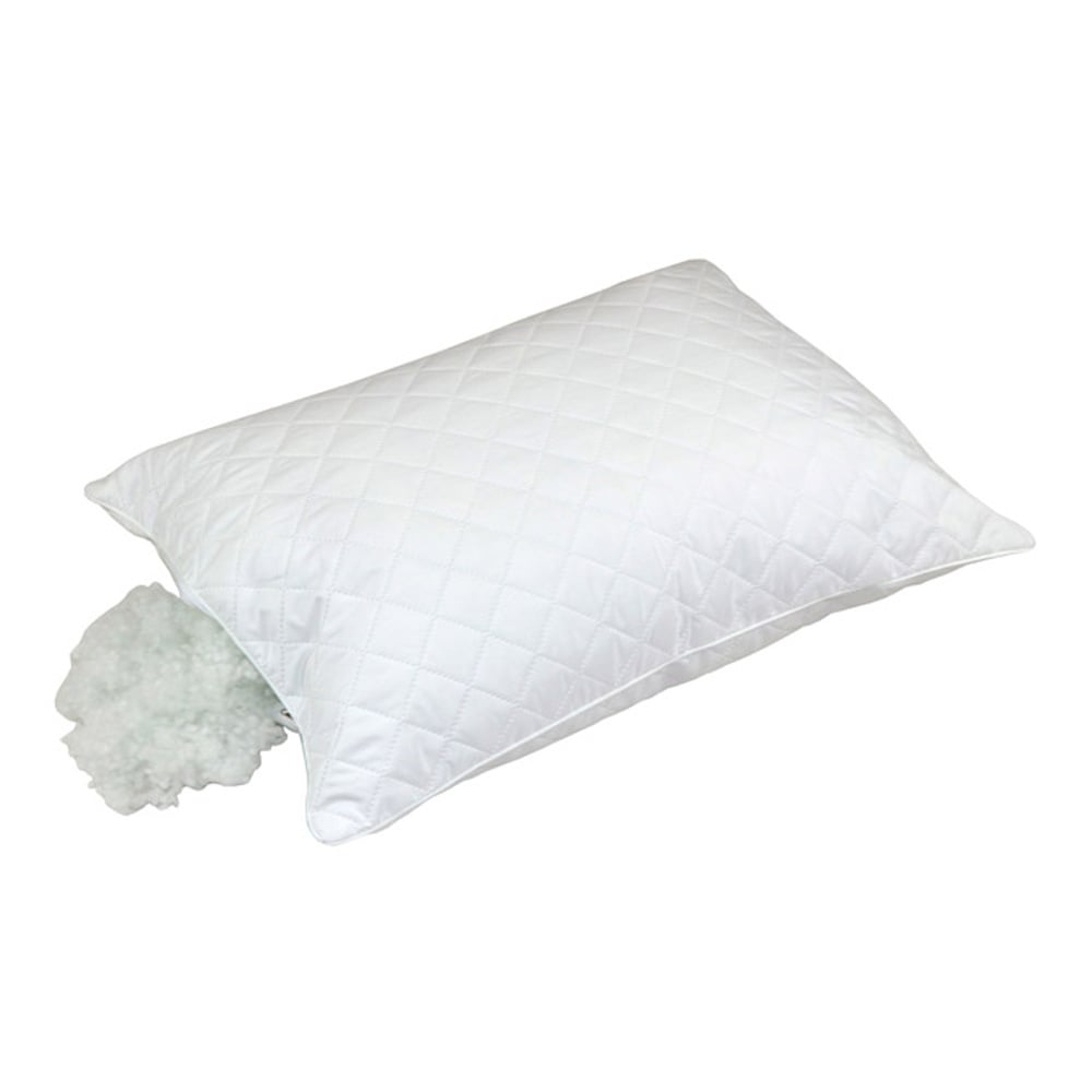 Подушка силиконовая Руно стеганая, на молнии, 50х70 см, белый (310.52УМ_ромб) - фото 2