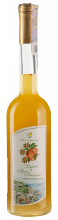 Ликер Terra di Limoni Liquore all'Anice e Arance, 27%, 0,5 л - фото 1