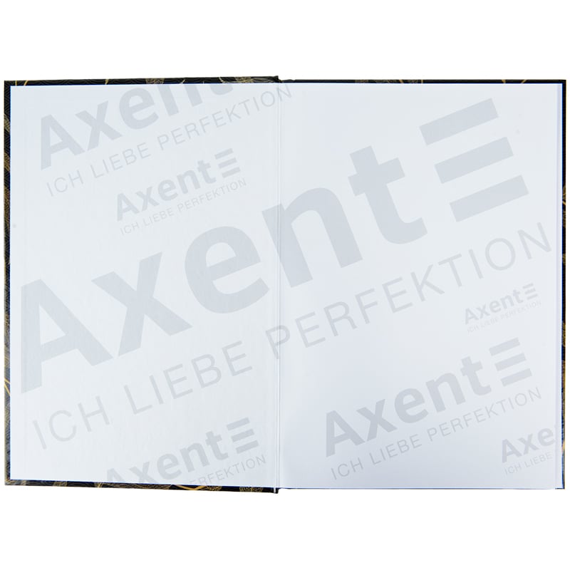 Книга записная Axent Waves A4 в клеточку 96 листов черная (8422-561-A) - фото 2
