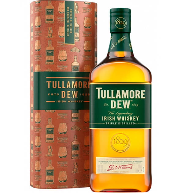 Віскі Tullamore Dew Original Irish Whiskey в тубусі, 40%, 0,7 л - фото 1