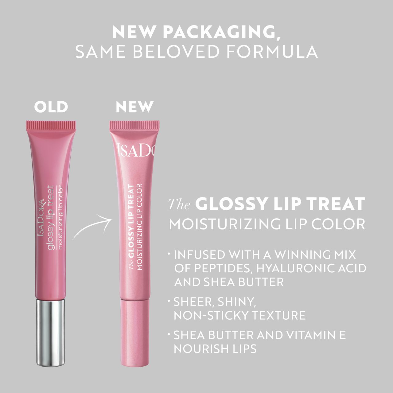 Блиск для губ IsaDora Glossy Lip Treat відтінок 58 (Pink Pearl) 13 мл (515961) - фото 5