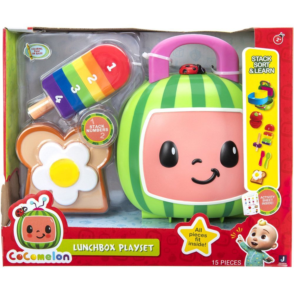 Игровой набор CoComelon CoComelon Lunchbox Playset Ланч-бокс, 12 см (CMW0069) - фото 1