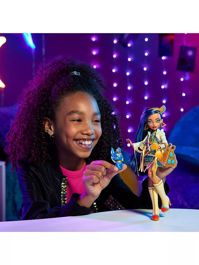 Кукла Mattel Monster High Posable Fashion Doll Клео Де Нил, 26 см (HHK54) - фото 7