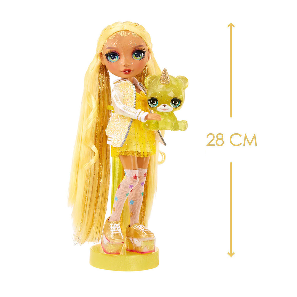 Кукла Rainbow High Classic Sunny Madison с аксессуарами и слаймом 28 см (120186) - фото 2