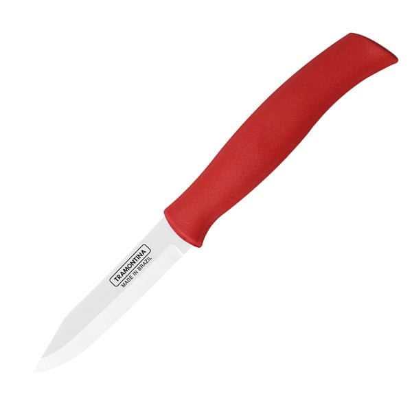 Нож для овощей Tramontina Soft Plus Red, 76 мм (6488978) - фото 2