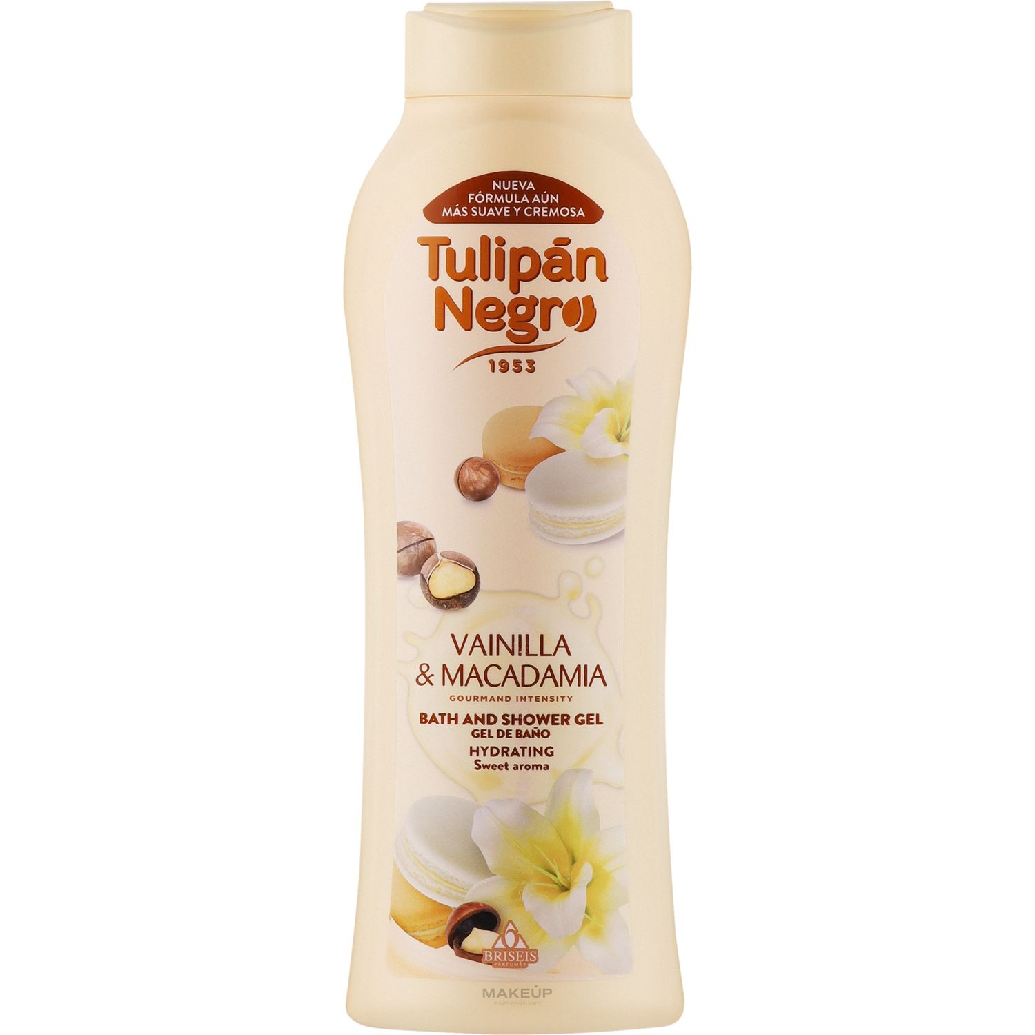 Гель для душа Tulipan Negro Vanilla &amp; Macadamia 650 мл - фото 1