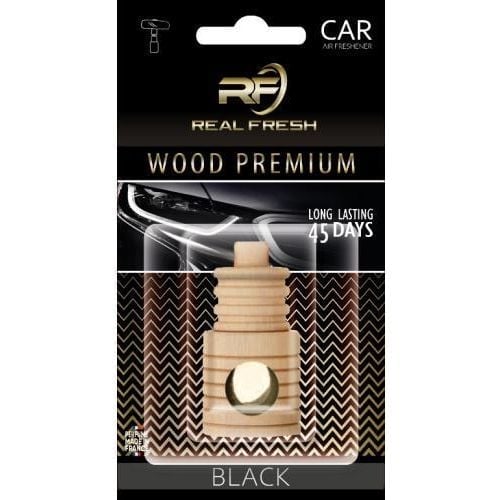 Ароматизатор Real Fresh Wood Premium Черный 5 мл - фото 1