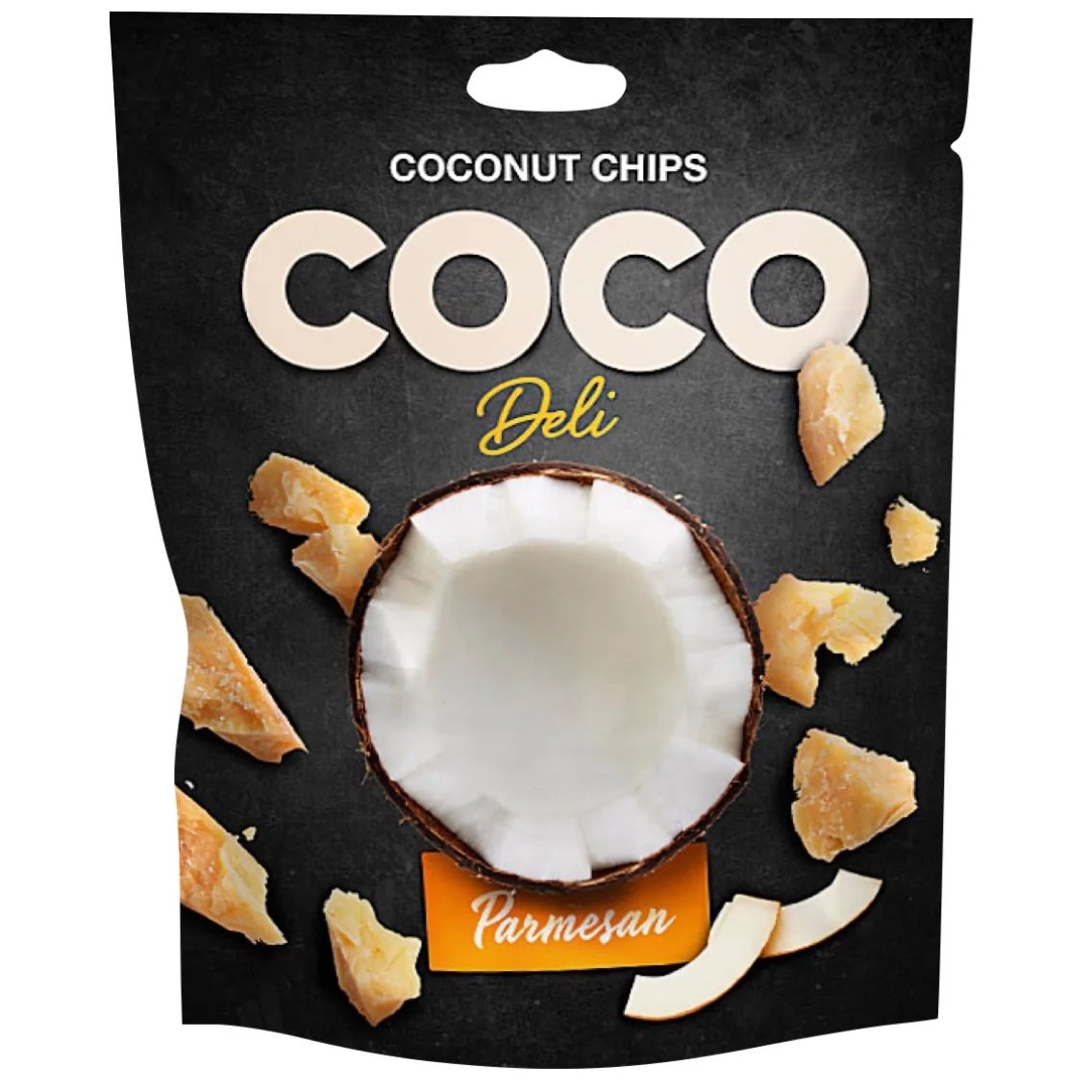 Чипси кокосові Coco Deli з сиром Пармезан 30 г (725661) - фото 1