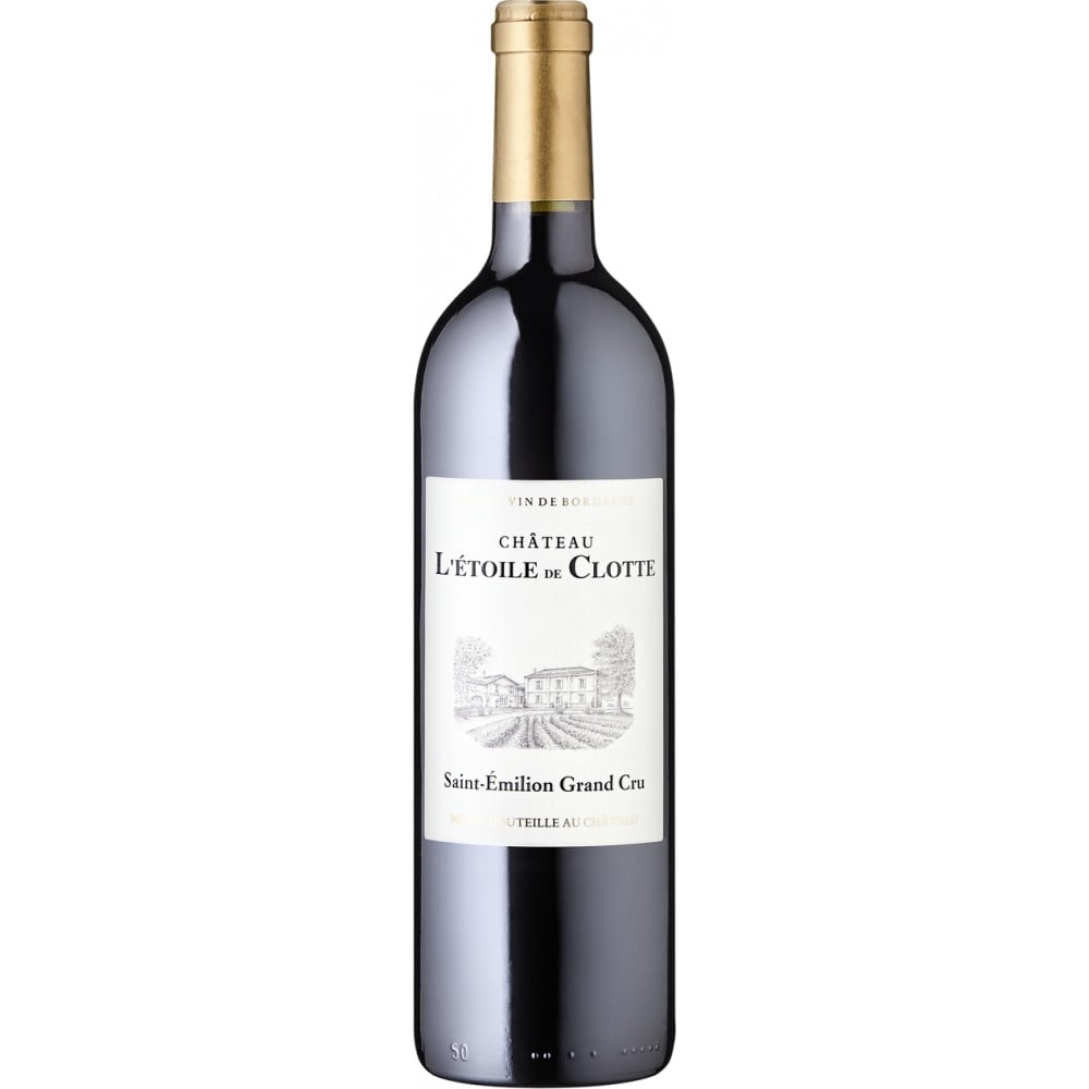 Вино Cheval Quancard Chateau L'Etoile de Clotte Saint Emilion Grand Cru 2019 красное сухое 0.75 л - фото 1