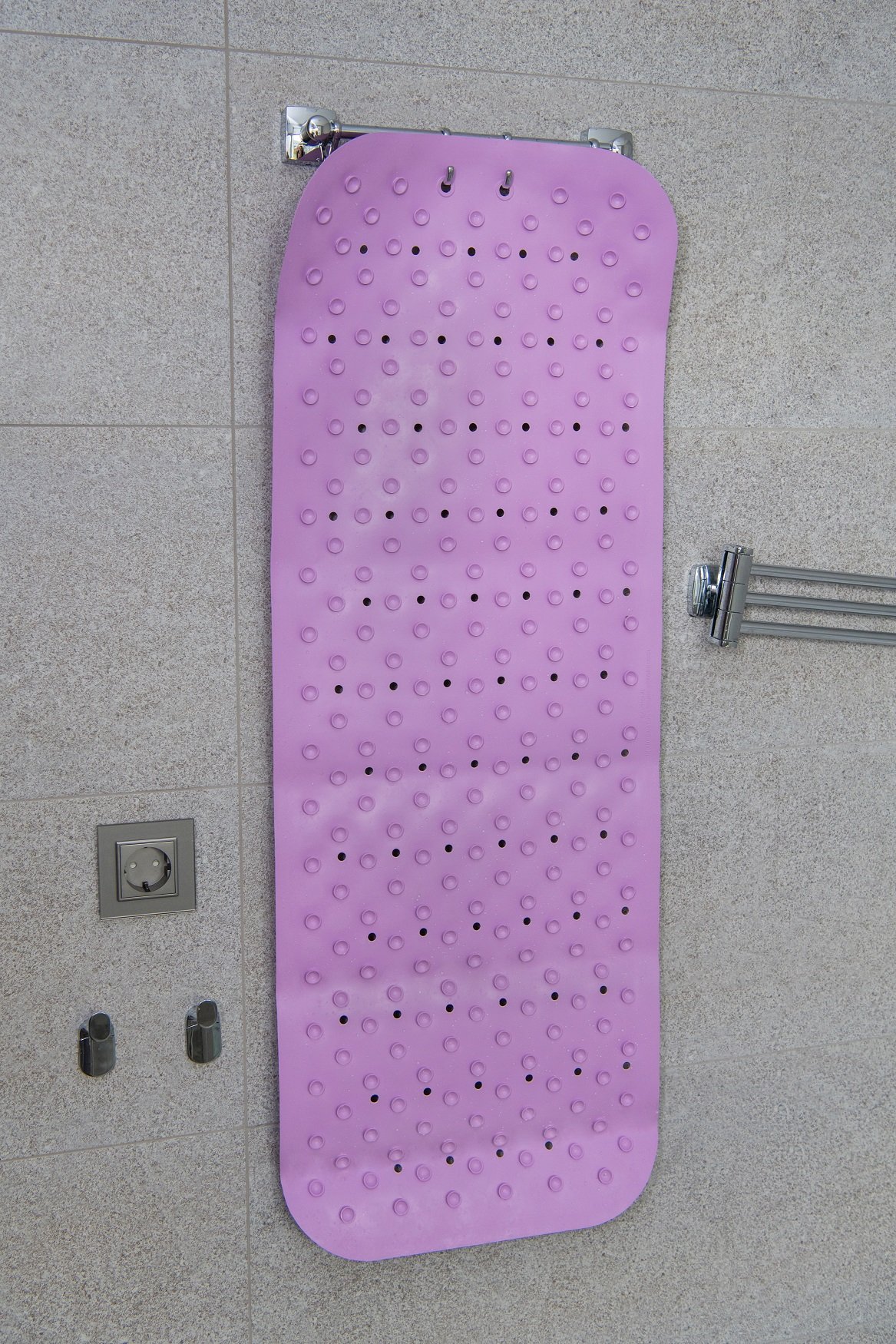 Дитячий гумовий килимок для ванни KinderenOK, XXL, лавандовий (71114_005) - фото 6
