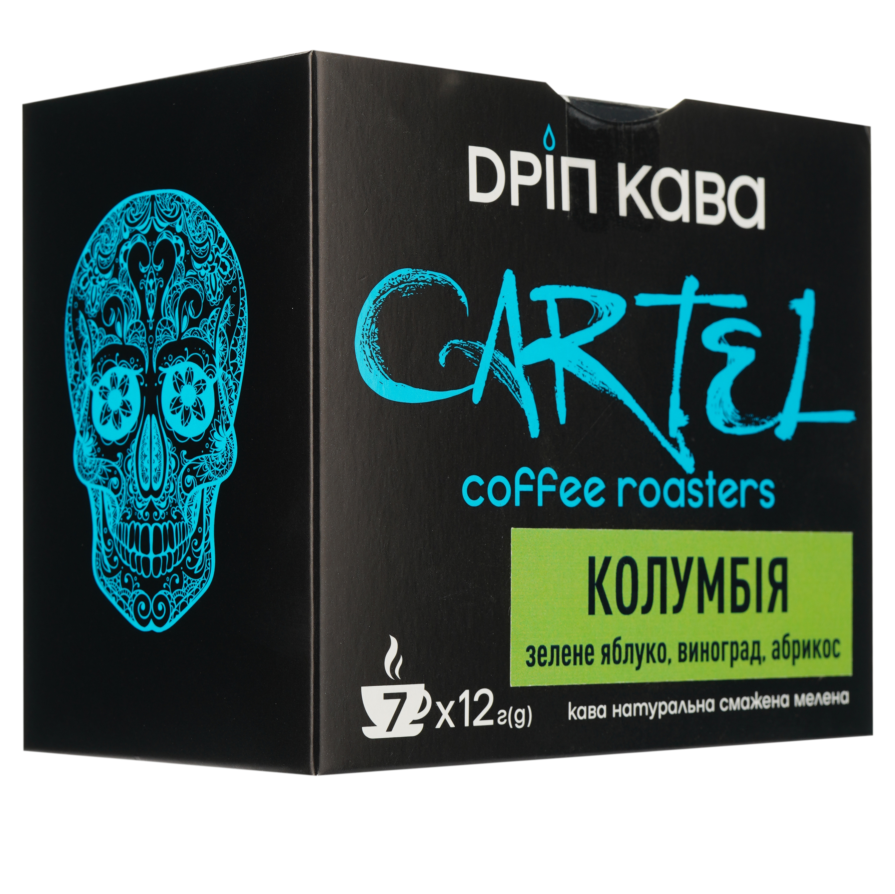 Дріп-кава Cartel Колумбія 84 г (7 шт. по 12 г) - фото 1