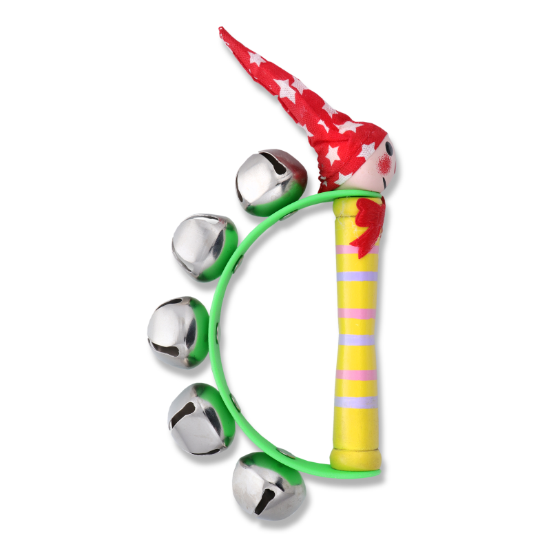 Игрушка-погремушка Offtop Клоун, желтый (833841) - фото 2