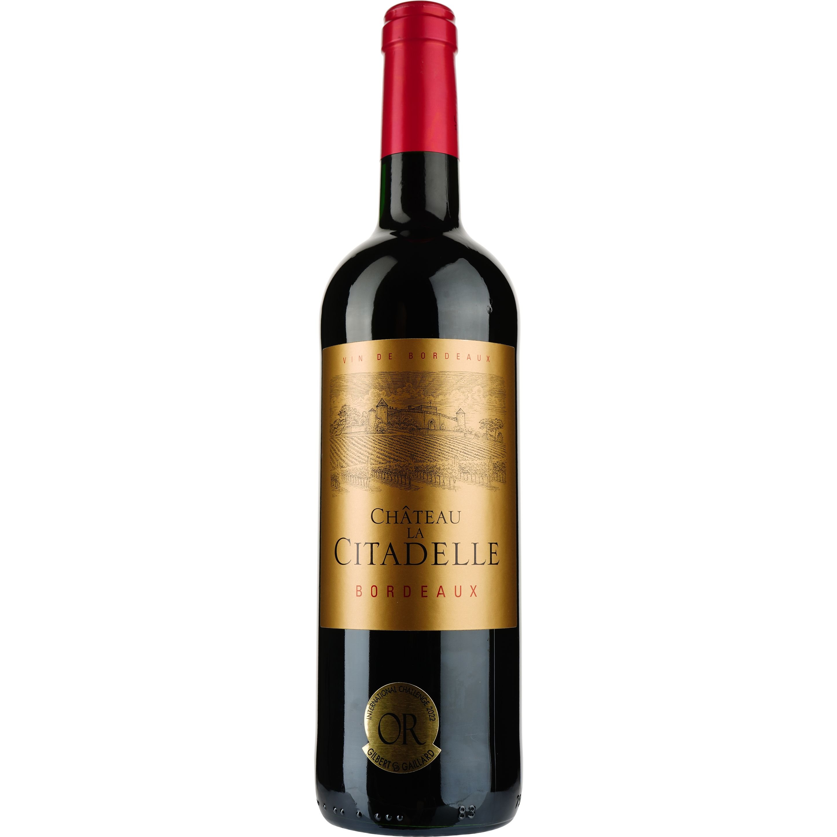 Вино Chateau La Citadelle Bordeaux AOP, червоне, сухе, 0,75 л - фото 1