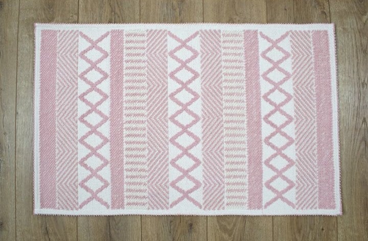 Набор ковриков Irya Kitaro pudra, 90х60 см и 60х40 см, разноцвет (svt-2000022238151) - фото 2