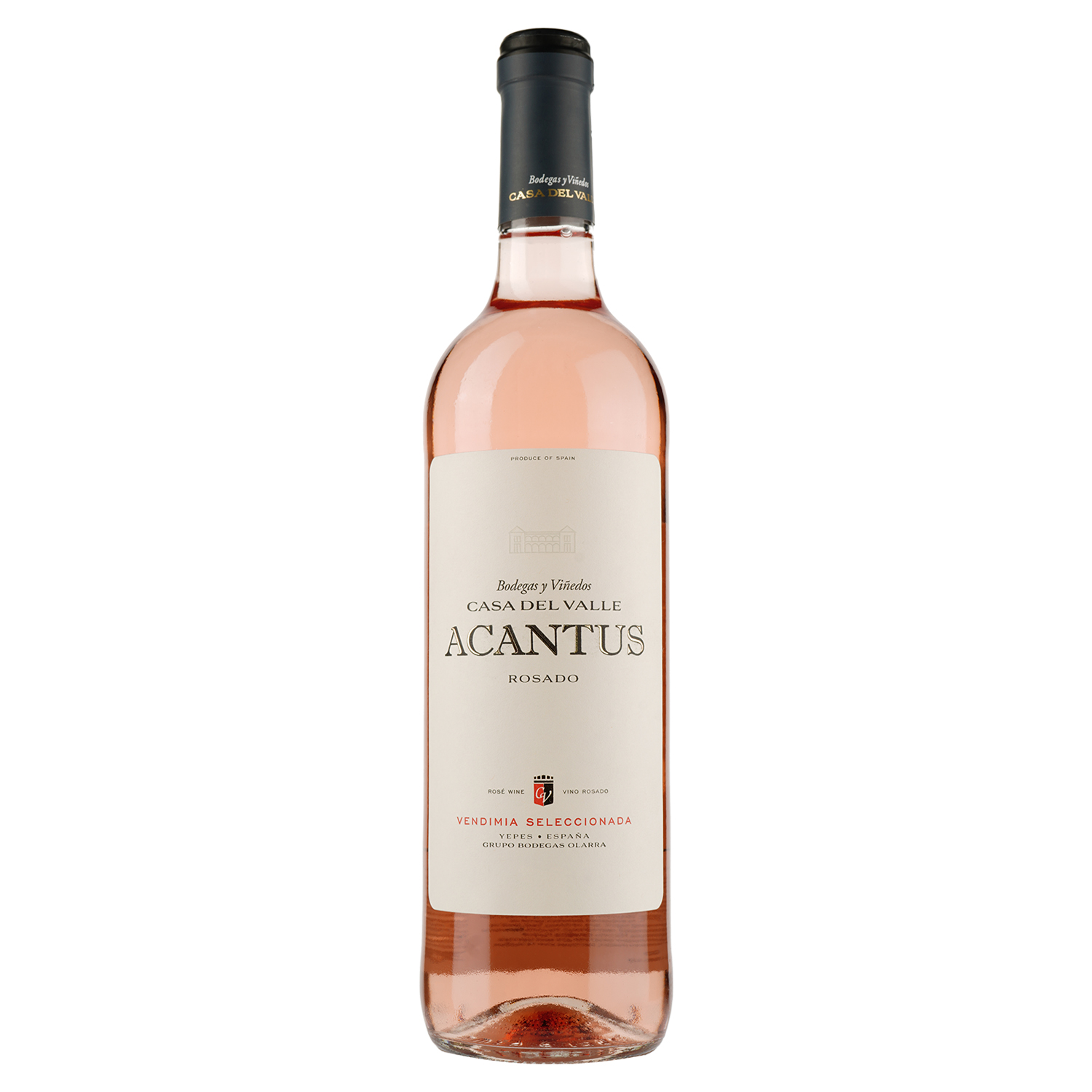 Вино Bodegas Olarra Acantus Rosado, рожеве, сухе, 12,5%, 0,75 л (5140) - фото 1